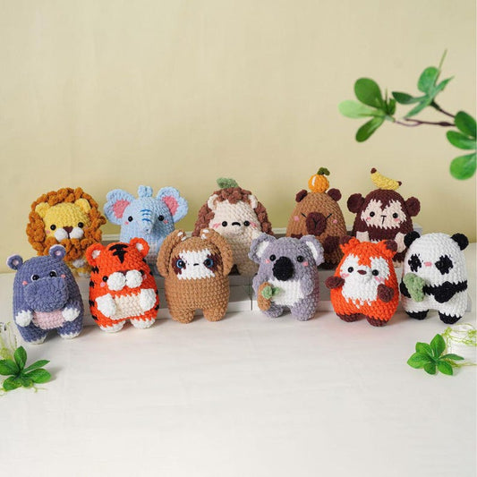28in1 Tiny Beasties Collection Crochet Patterns